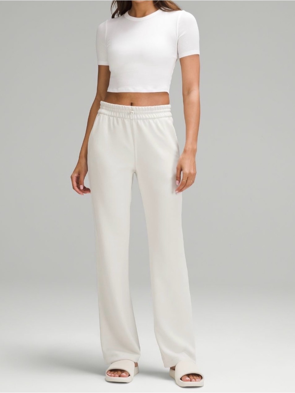 Lululemon - Hold Tight Straight Hem Cropped T Shirt  - Size 8 and 10 - NWT